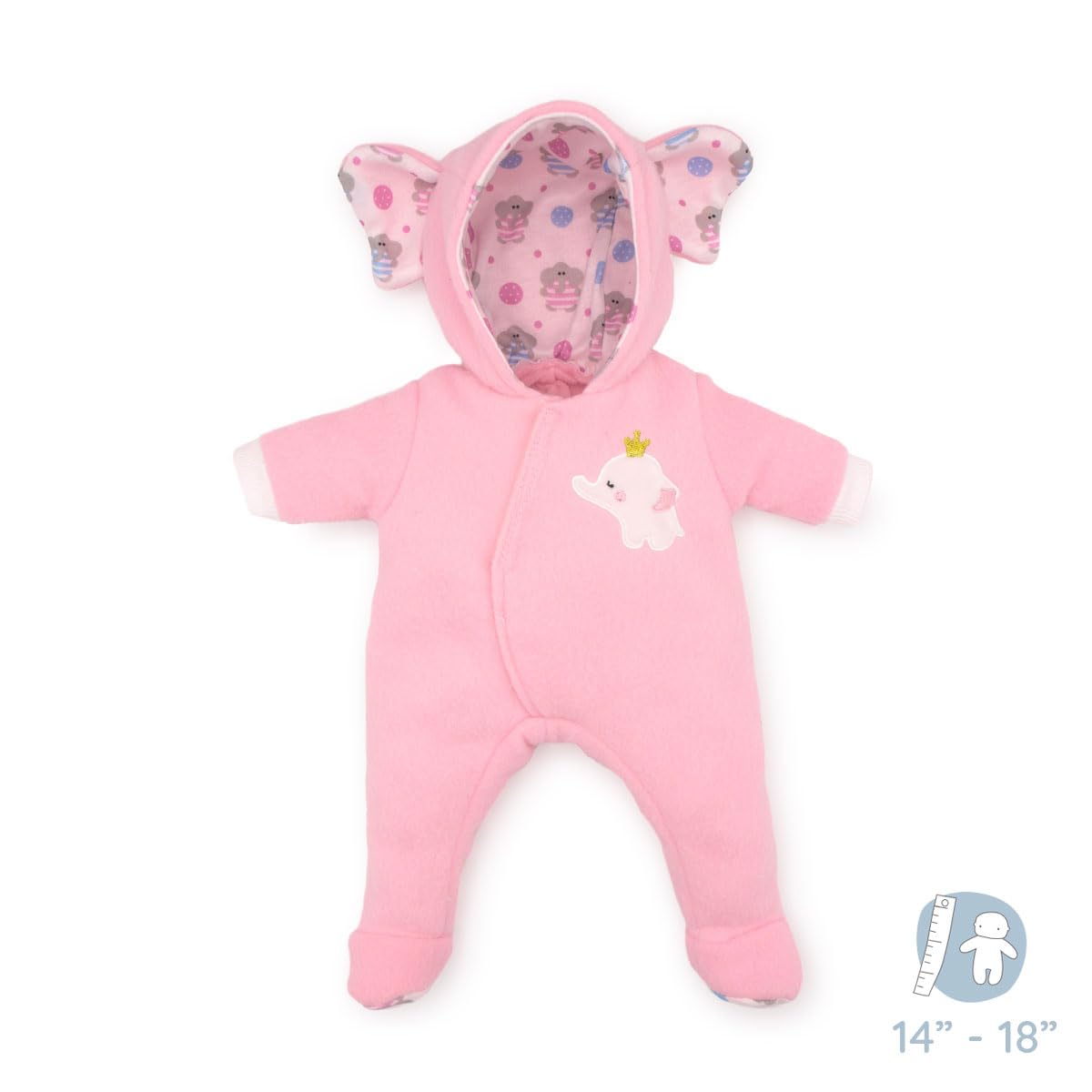Foto 3 | Disfraz De Muñeca Jc Toys Berenguer Boutique Pink Elephant - Venta Internacional.
