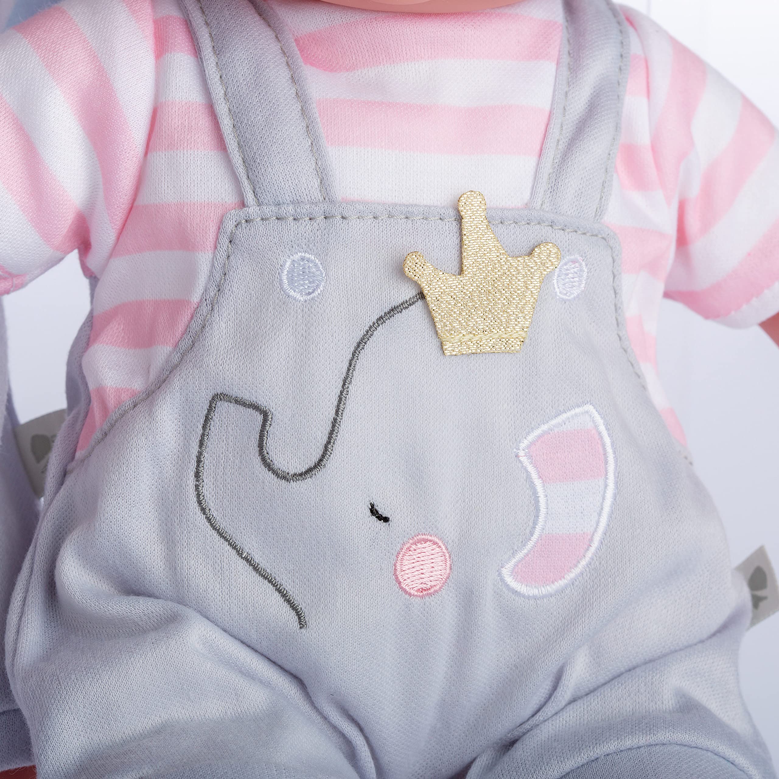 Foto 4 pulgar | Traje De Muñeca Jc Toys Berenguer Boutique, Mono Gris - Venta Internacional.