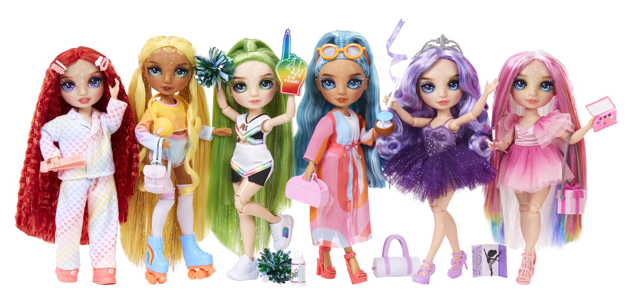 Foto 4 | Paquete De Moda Con Diseño De Rainbow High Pool Con Atuendo Y Acceso. - Venta Internacional.