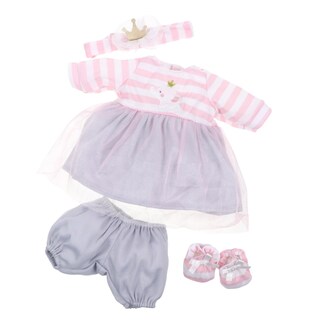 Foto 1 | Disfraz De Muñeca Jc Toys Berenguer Boutique A Rayas Rosas - Venta Internacional.