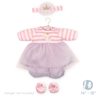 Foto 3 | Disfraz De Muñeca Jc Toys Berenguer Boutique A Rayas Rosas - Venta Internacional.