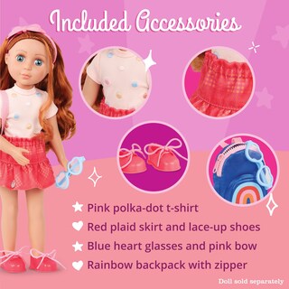 Foto 3 | Ropa Para Muñecas Con Purpurina Para Niñas, 14 Pulgadas, 7 Unidades, Más De 3 Años - Venta Internacional.