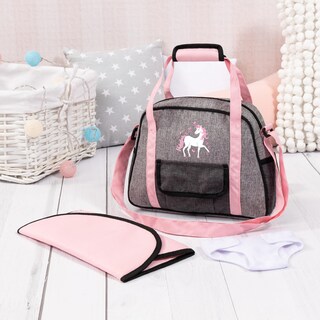 Foto 4 | Set De Guardería Para Muñecas Bayer Design Con Cambiador Y Pañal - Venta Internacional.