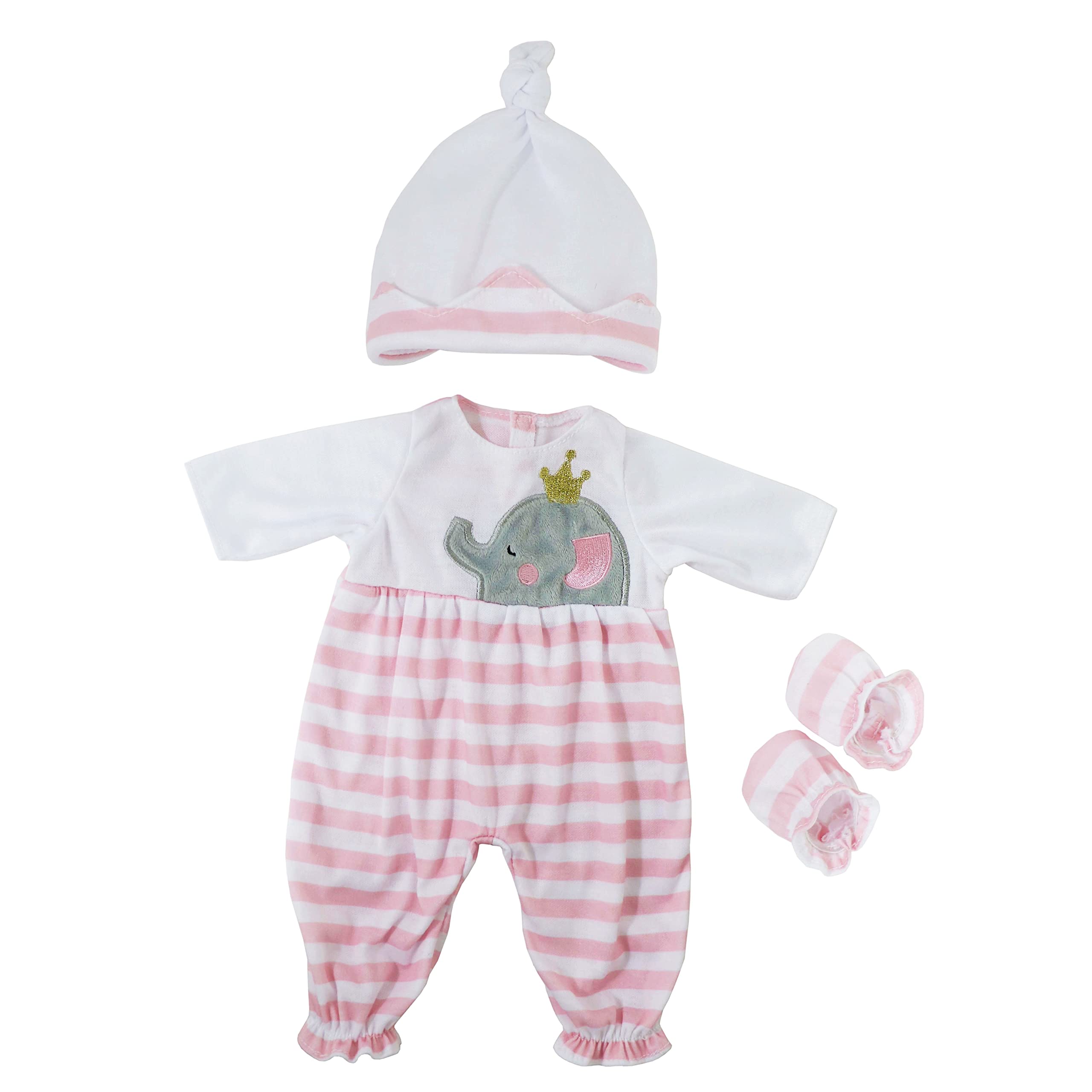 Foto 1 | Disfraz De Muñeca Jc Toys Berenguer Boutique A Rayas Rosas - Venta Internacional.