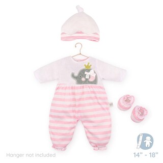 Foto 3 | Disfraz De Muñeca Jc Toys Berenguer Boutique A Rayas Rosas - Venta Internacional.