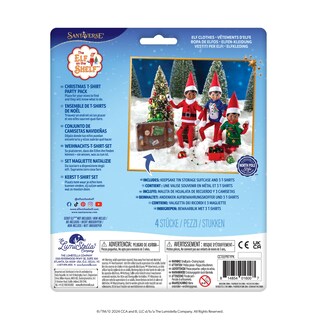 Foto 3 | Camisetas The Elf On The Shelf Fiesta De Navidad De Claus Couture - Venta Internacional.