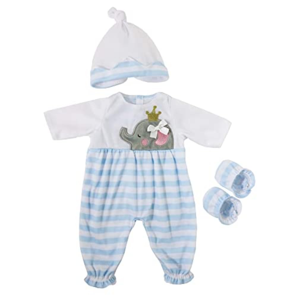 Disfraz De Muñeca Jc Toys Berenguer Boutique A Rayas Azules - Venta Internacional.