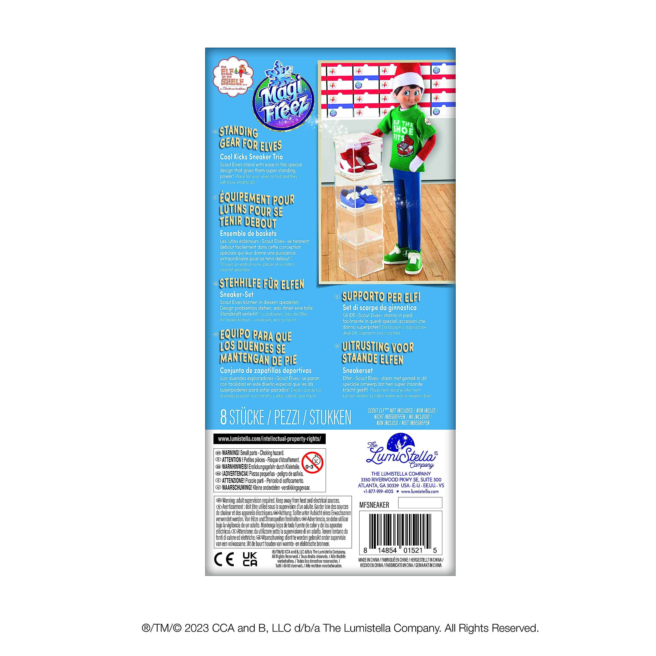 Foto 5 pulgar | Paquete De Accesorios The Elf On The Shelf Magifreez  Cool Kicks - Venta Internacional.