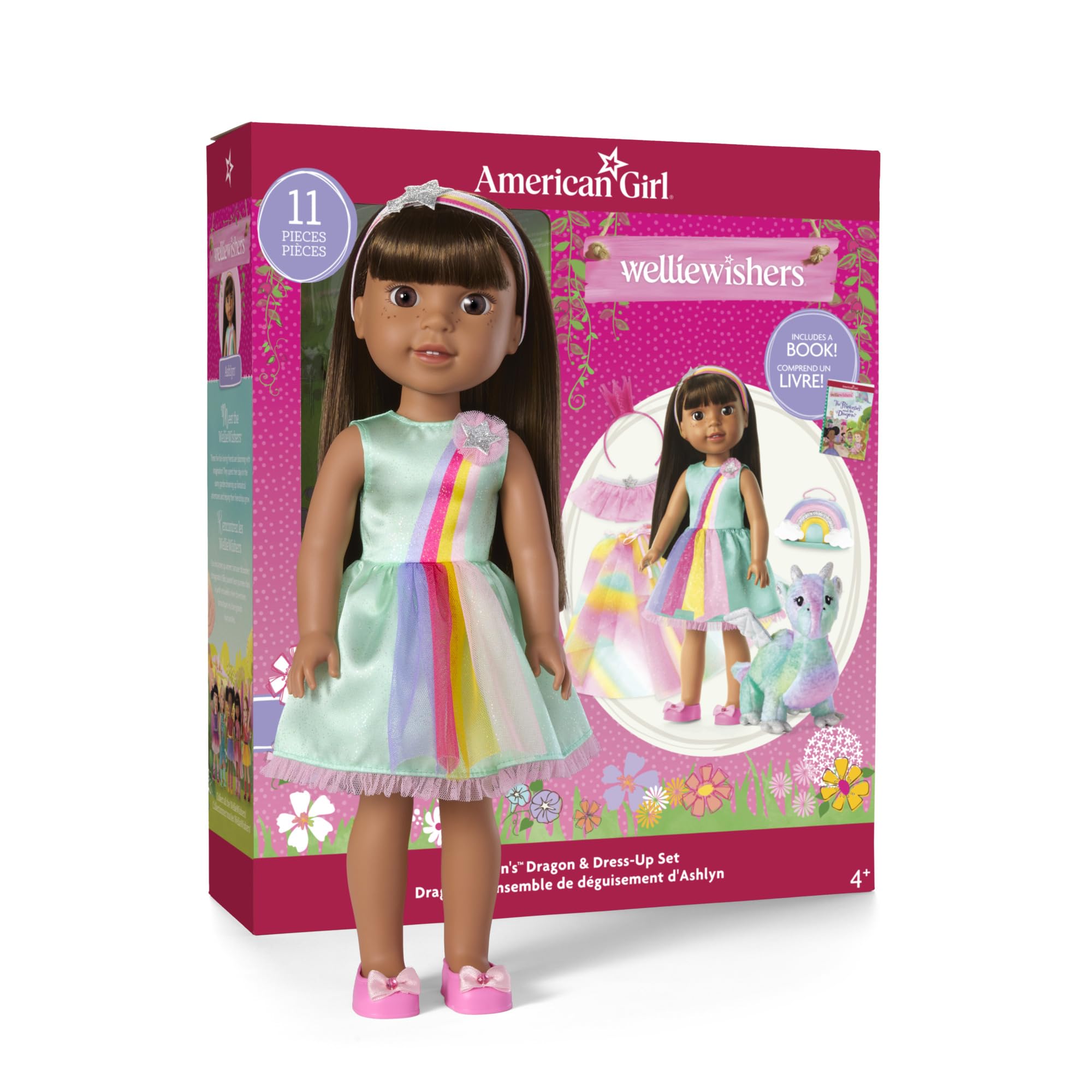 Foto 5 pulgar | Set De Juego Para Muñecas American Girl Welliewishers Ashlyn De 14.5 Pulgadas - Venta Internacional.