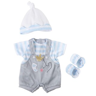 Foto 1 | Traje De Muñeca Jc Toys Berenguer Boutique, Mono Gris - Venta Internacional.