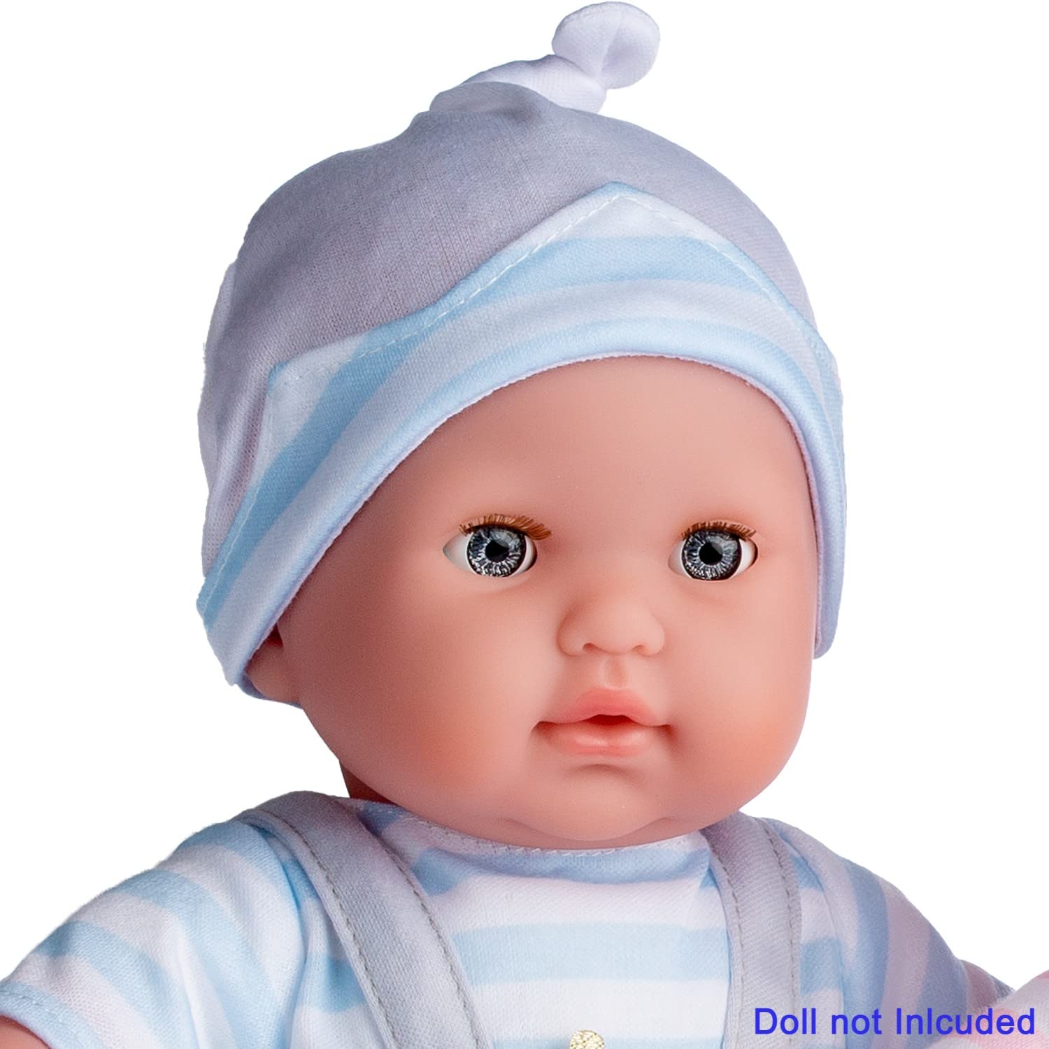 Foto 2 | Traje De Muñeca Jc Toys Berenguer Boutique, Mono Gris - Venta Internacional.