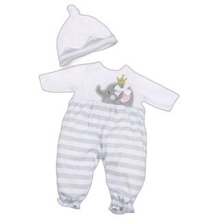 Foto 1 | Disfraz De Muñeca Jc Toys Berenguer Boutique A Rayas Grises - Venta Internacional.