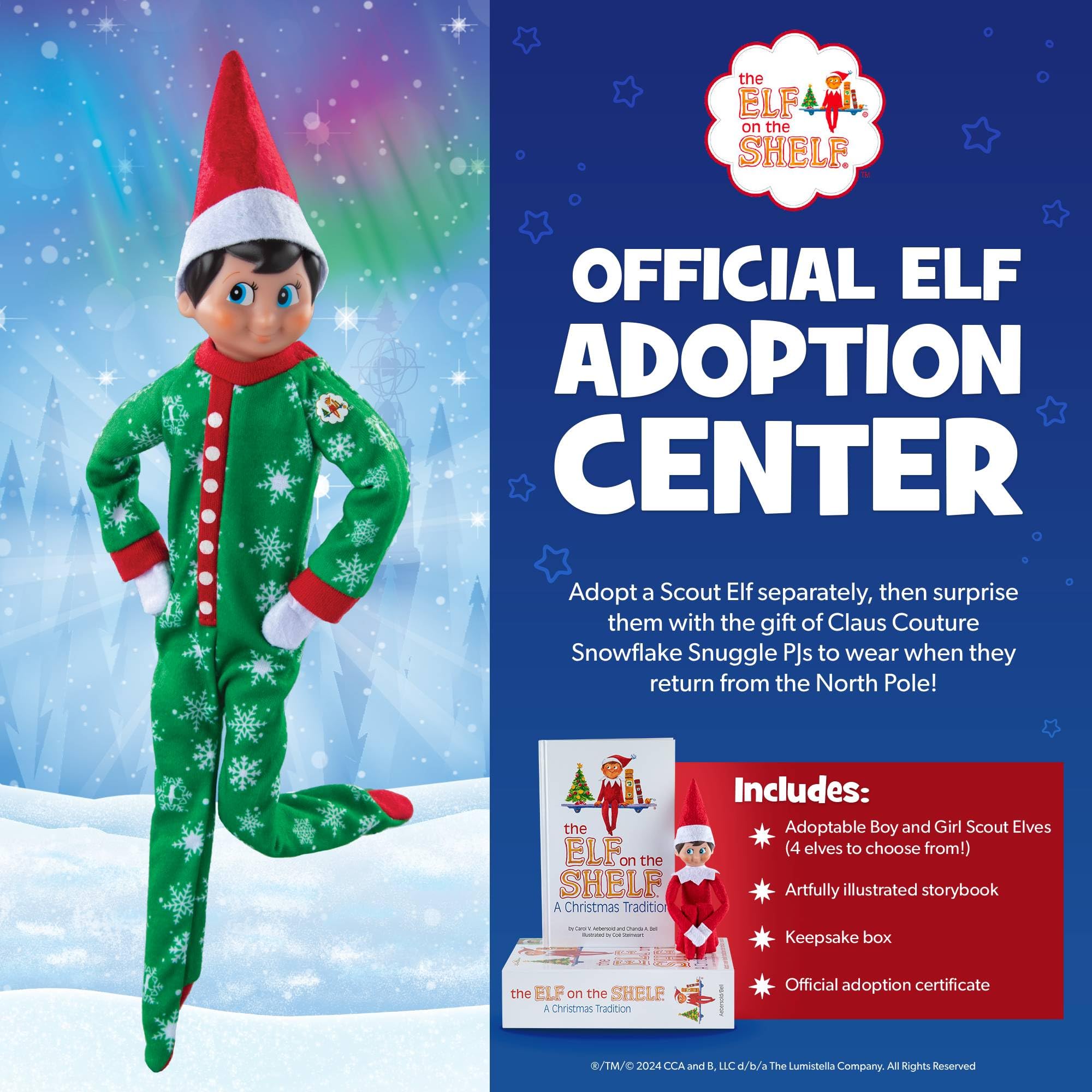 Foto 4 | Pijama The Elf On The Shelf Claus Couture Snowflake Snuggle - Venta Internacional.