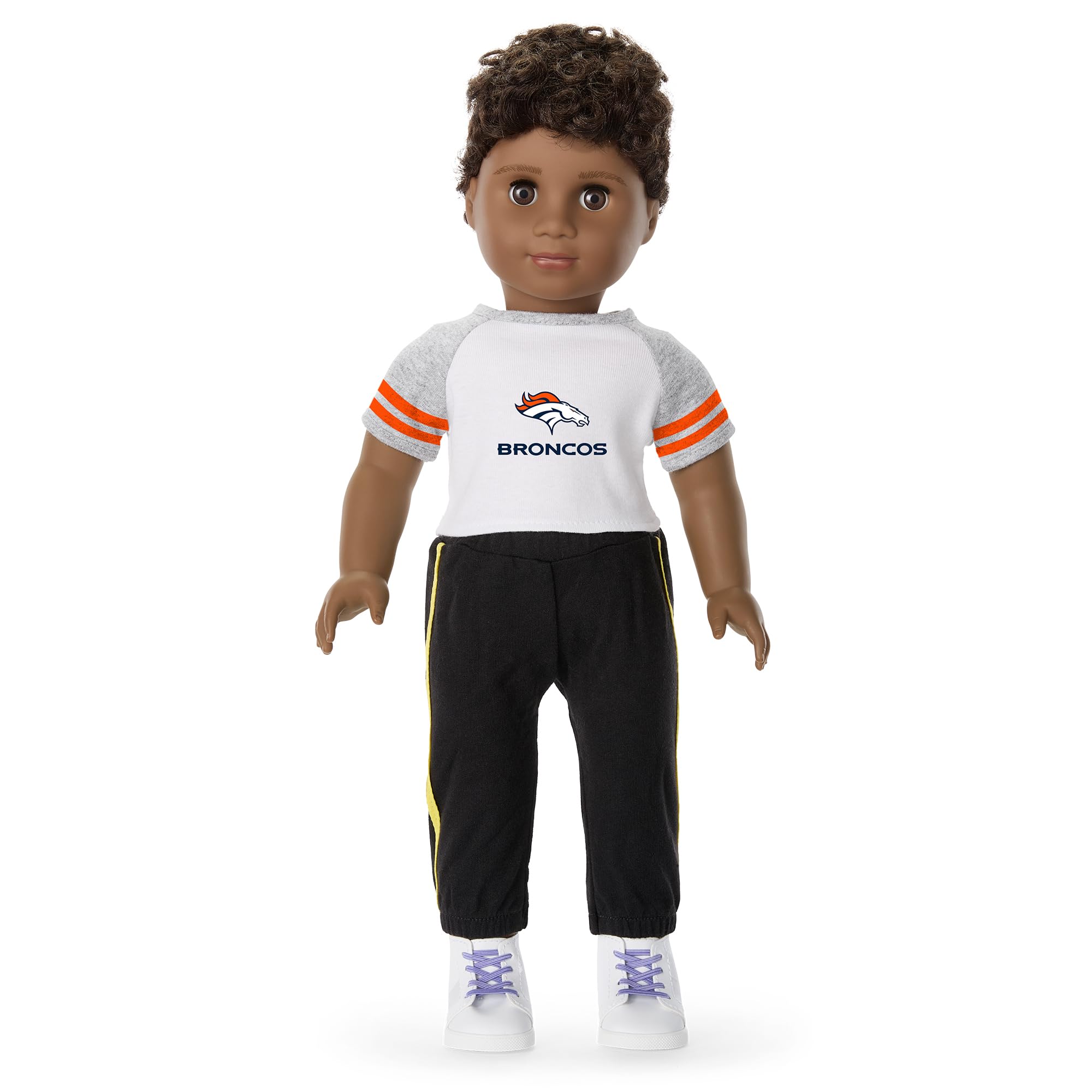 Foto 2 pulgar | Camiseta American Girl Denver Broncos Fan De 45 Cm Para Más De 6 Años - Venta Internacional.