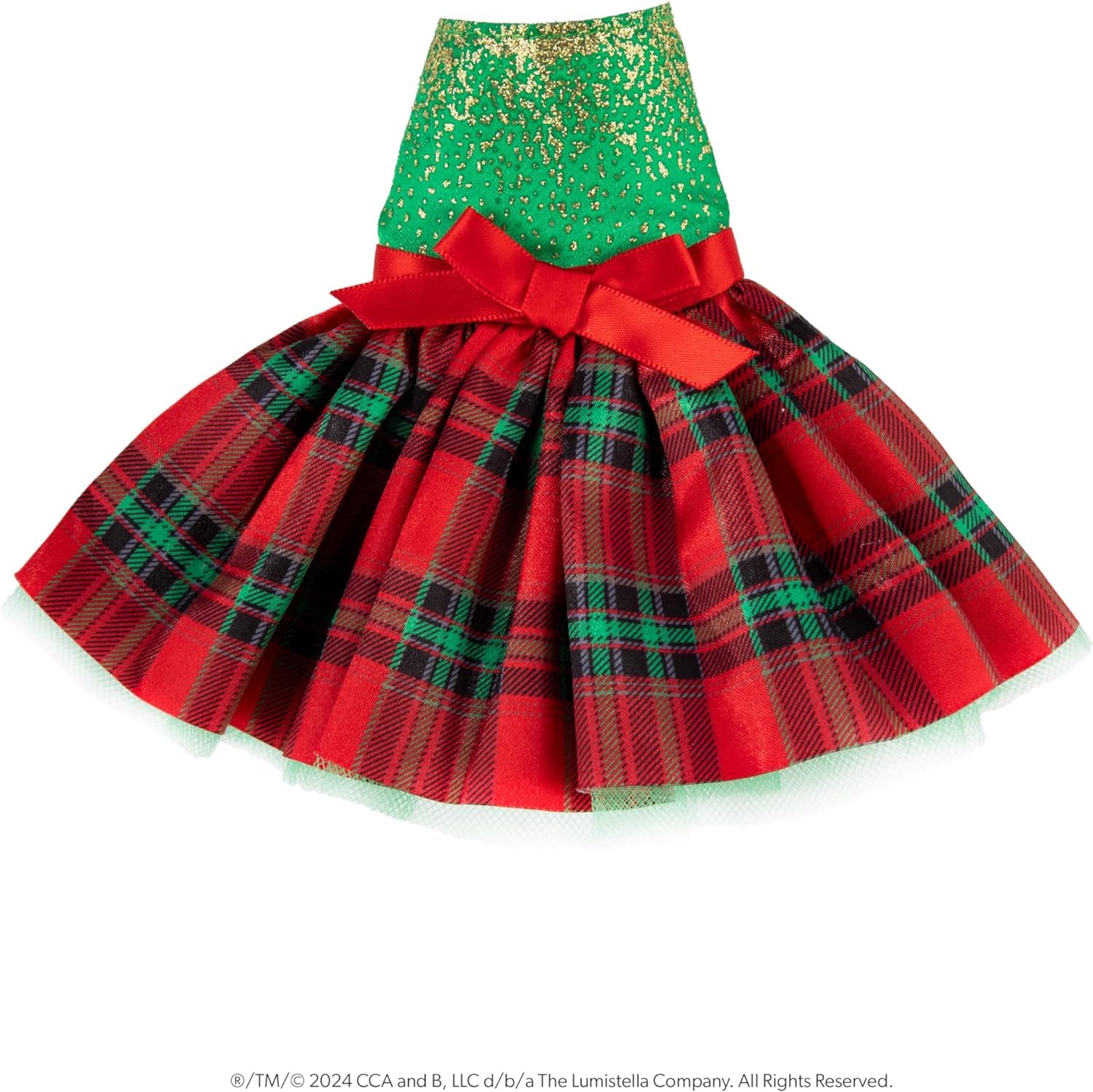 Foto 3 pulgar | Vestido De Fiesta The Elf On The Shelf De Claus Couture Gifts Glamour - Venta Internacional.