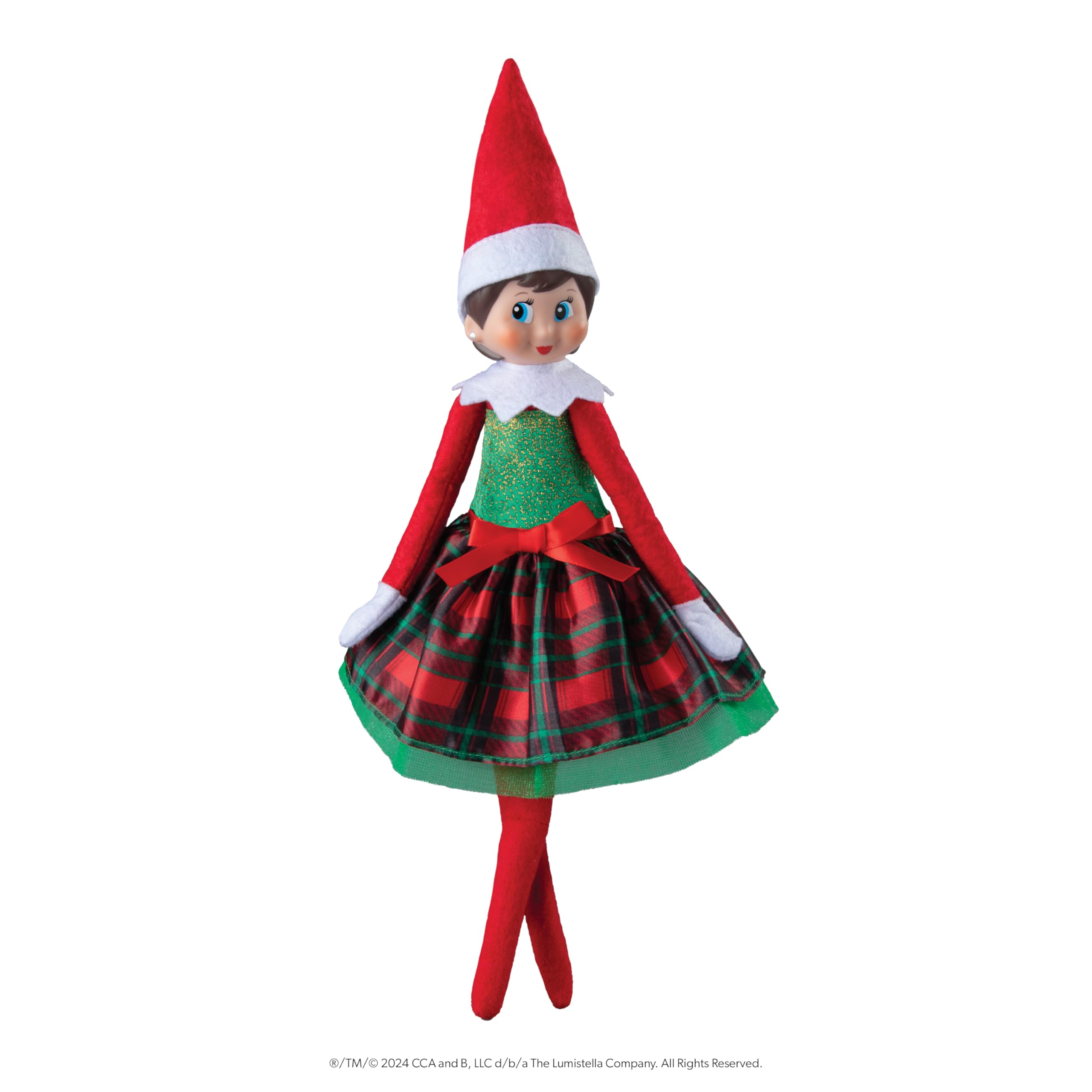Foto 4 pulgar | Vestido De Fiesta The Elf On The Shelf De Claus Couture Gifts Glamour - Venta Internacional.