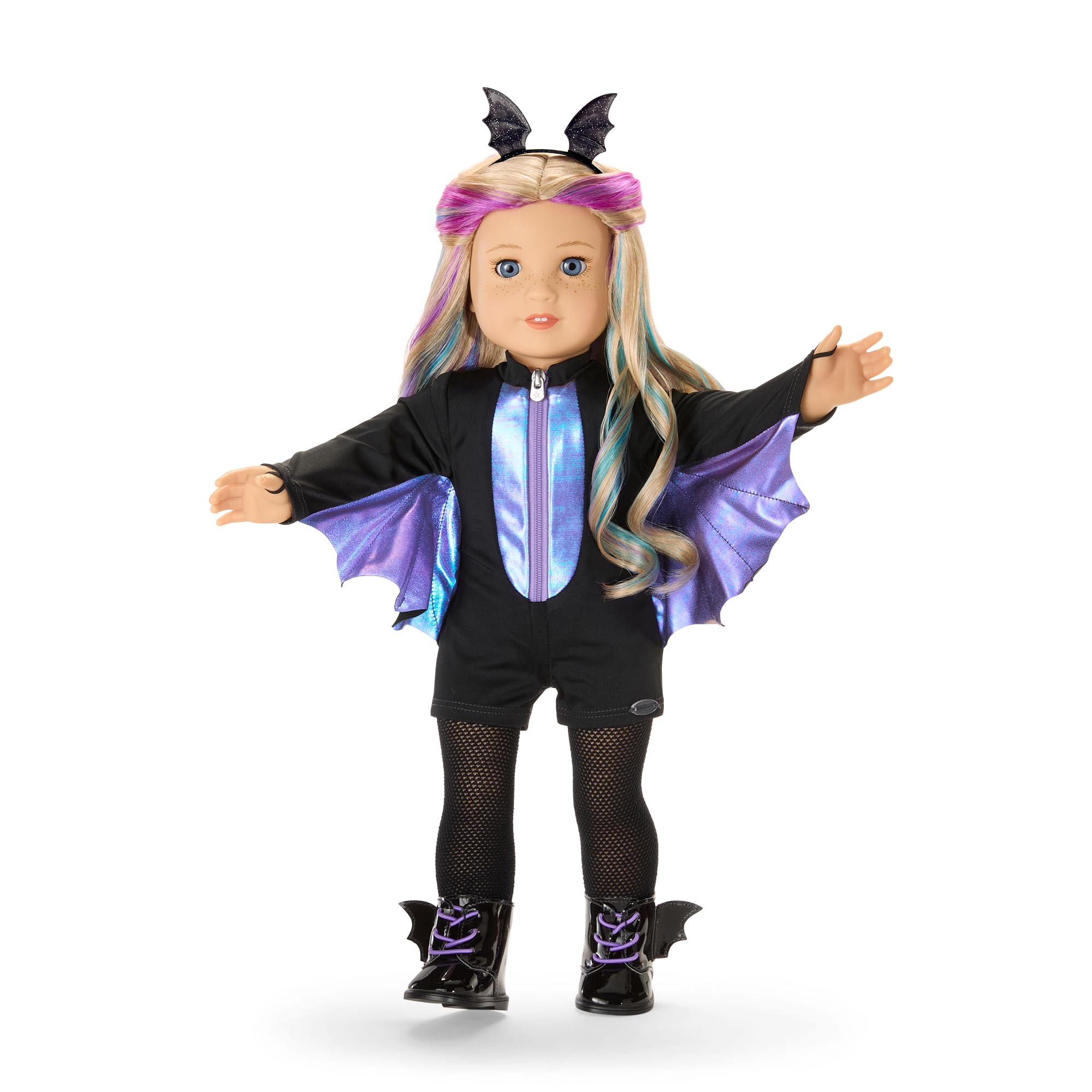 Foto 2 pulgar | Disfraz De Halloween American Girl Midnight Bat, Muñeca De 18 Pulgadas - Venta Internacional.