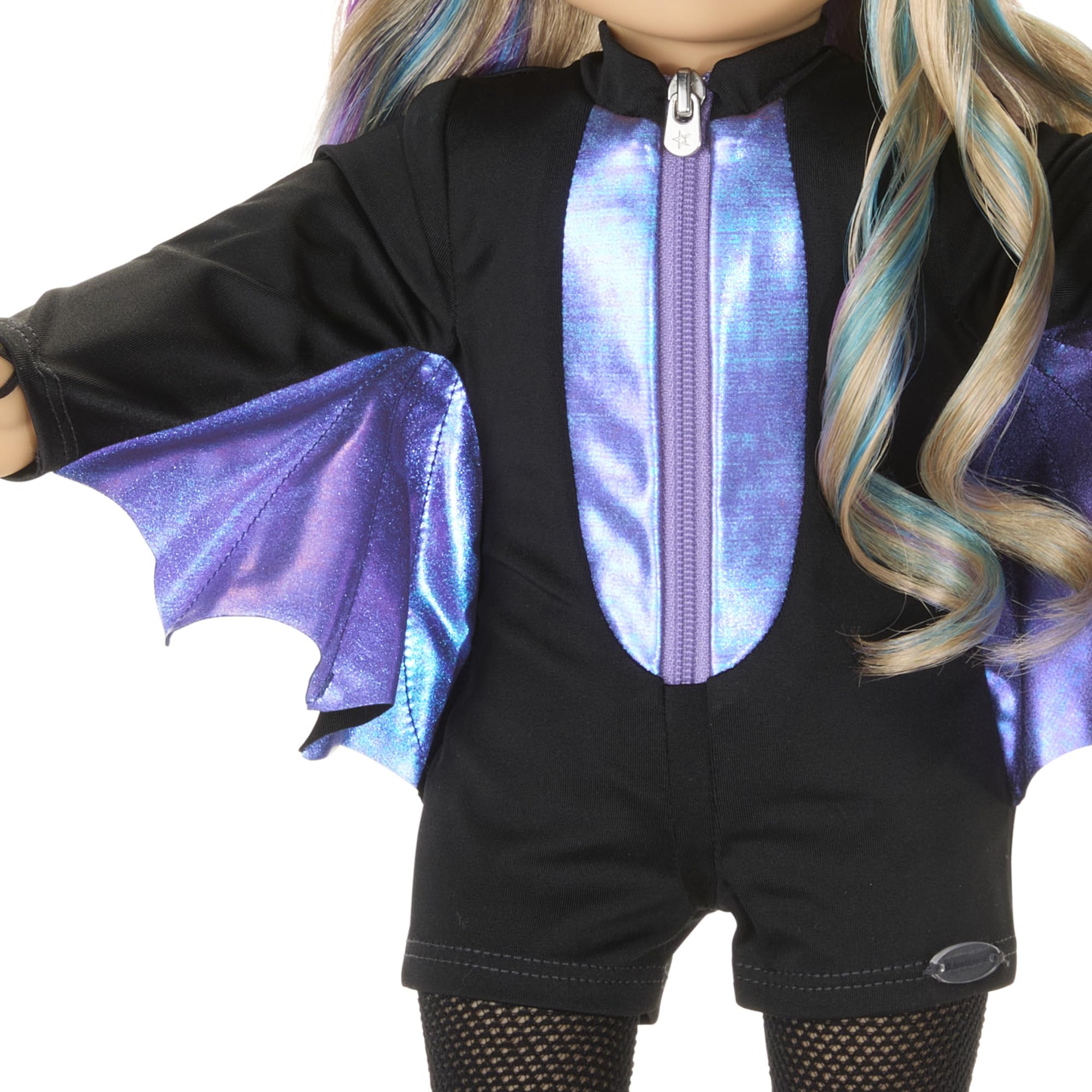 Foto 4 pulgar | Disfraz De Halloween American Girl Midnight Bat, Muñeca De 18 Pulgadas - Venta Internacional.