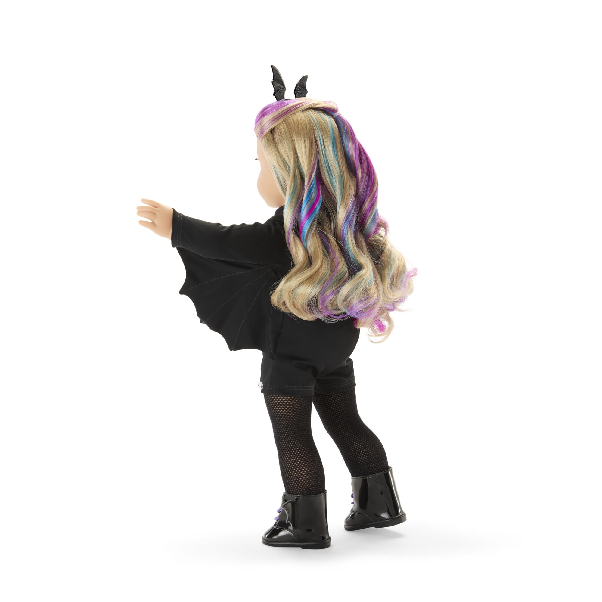 Foto 6 pulgar | Disfraz De Halloween American Girl Midnight Bat, Muñeca De 18 Pulgadas - Venta Internacional.