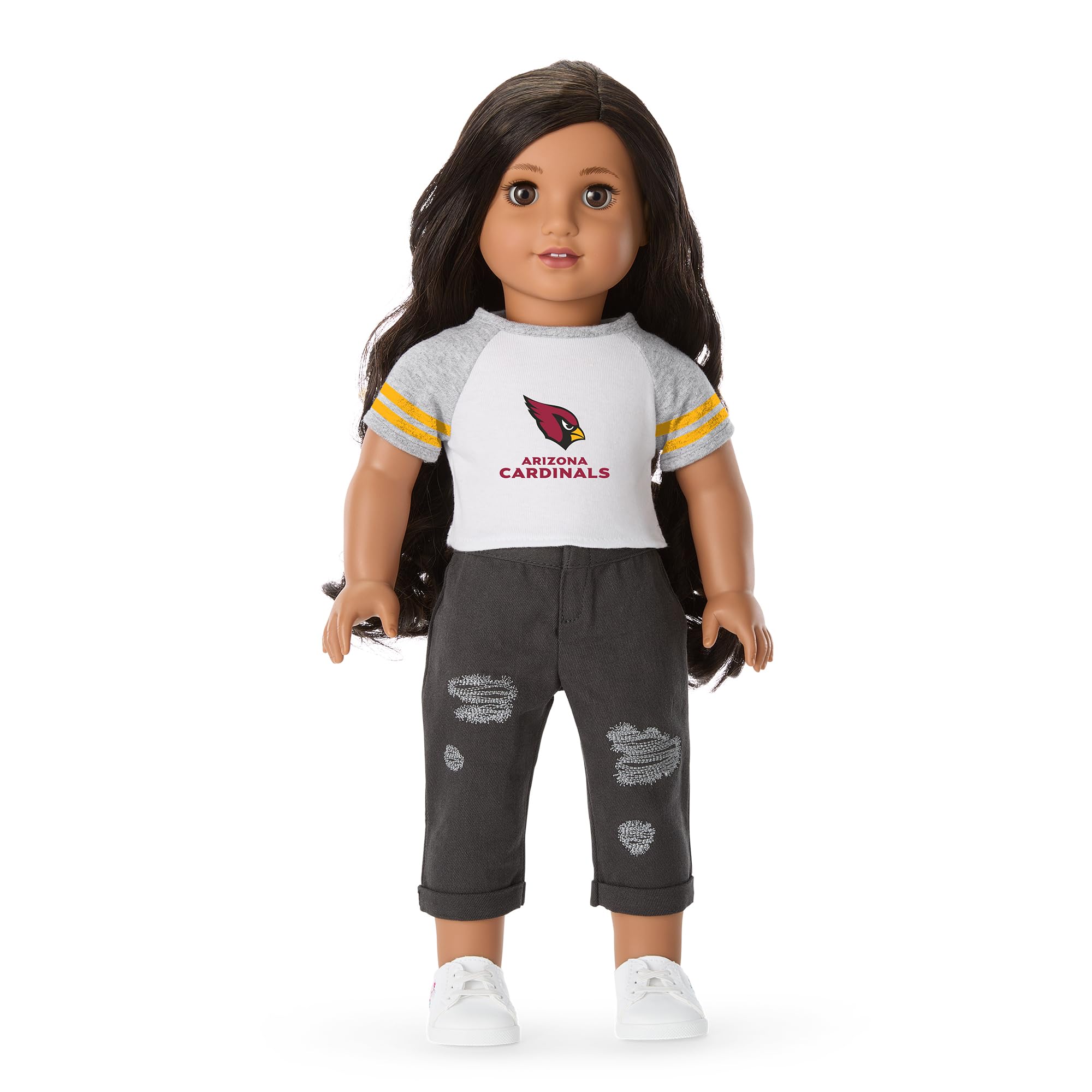 Foto 2 pulgar | Camiseta American Girl Arizona Cardinals Fan 45 cm - Venta Internacional