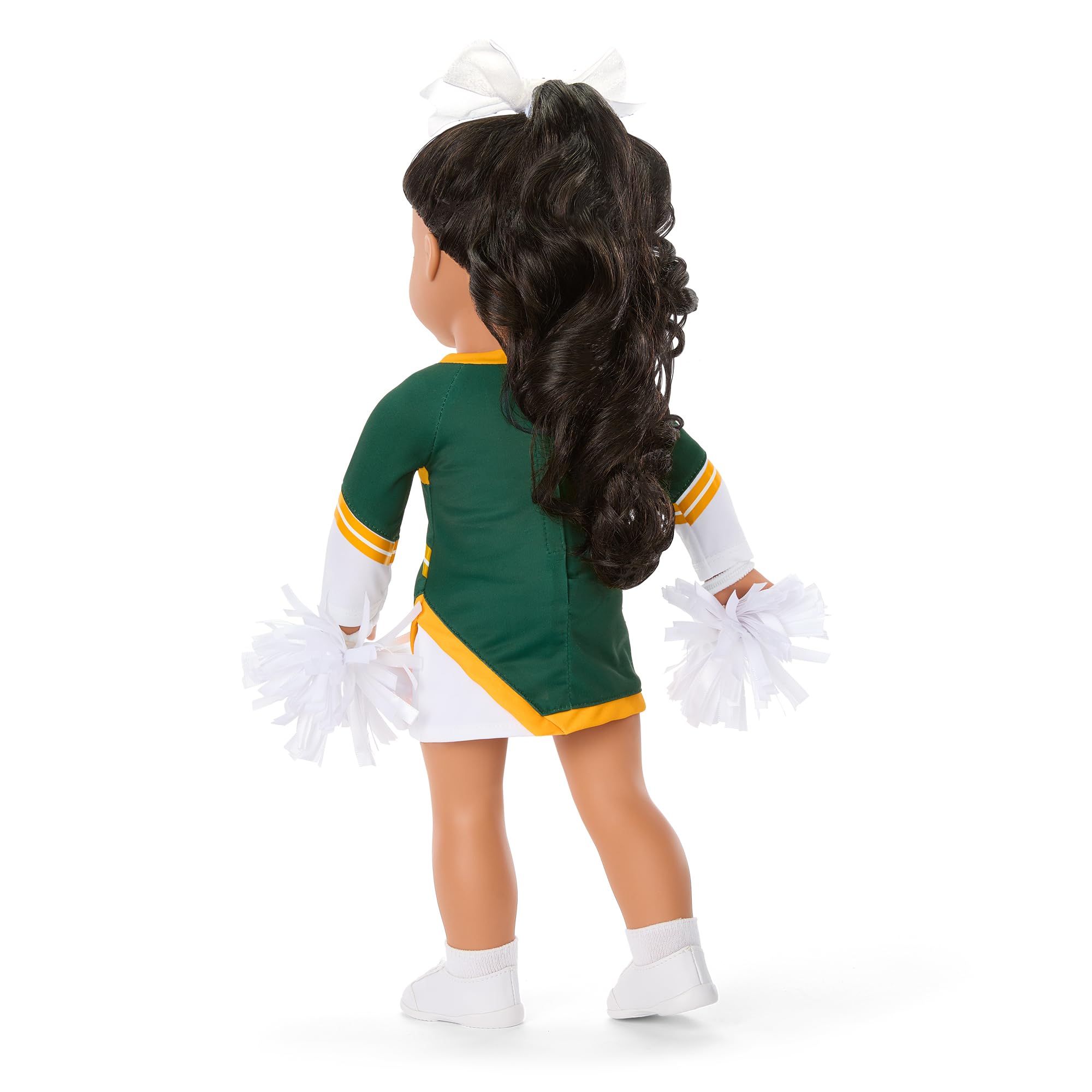 Foto 4 pulgar | Muñeca Cheer Uniform American Girl Greenbay Packers De 18 Pulgadas - Venta Internacional.