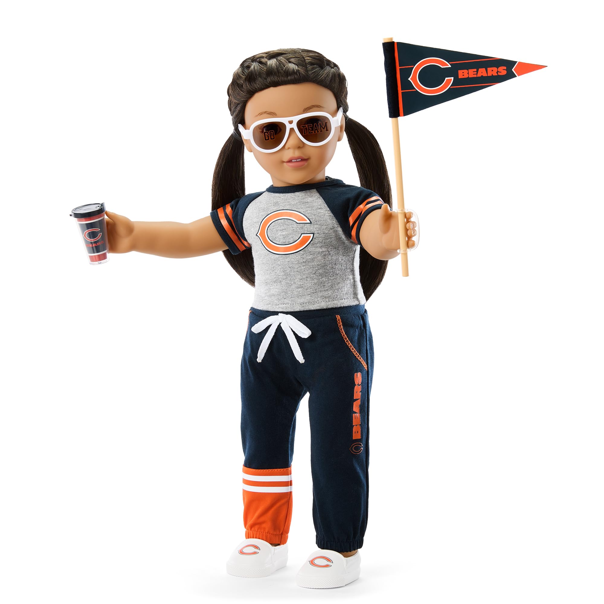 Disfraz de Muñeca American Girl Chicago Bears 45 cm Azul Marino - Venta Internacional