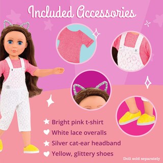 Foto 3 | Ropa Para Muñecas Glitter Girls Glisten & Glam De 14 Pulgadas Con Parte Superior (1) - Venta Internacional.
