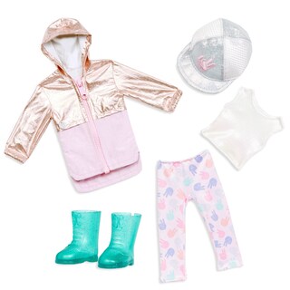 Foto 1 | Chamarra Brillante Para Niñas Doll Clothes, Muñeca De 14 Pulgadas - Venta Internacional.