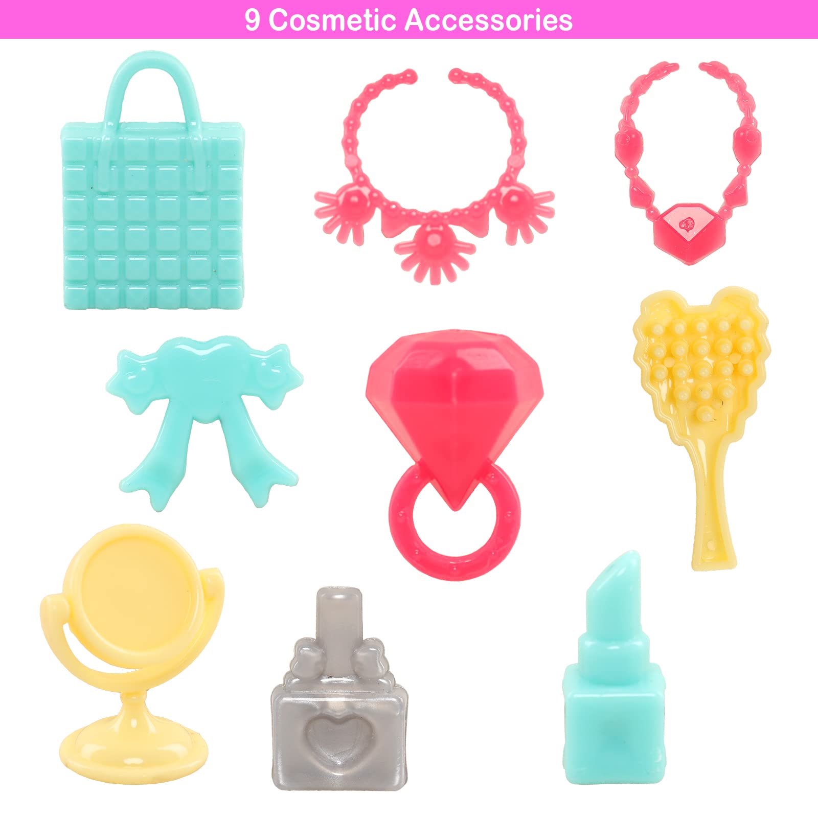 Foto 7 pulgar | Set De Ropa Y Accesorios Para Muñecas De 40 Piezas Para Muñecas De 11.5 Pulgadas - Venta Internacional.