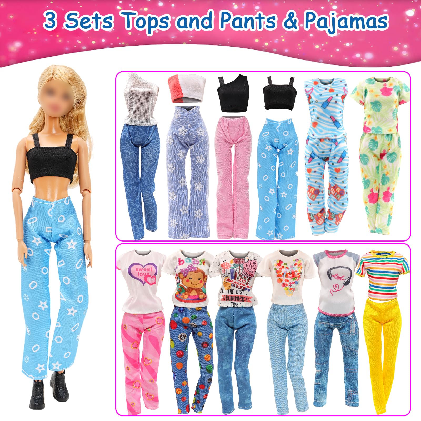 Foto 5 pulgar | Set De Ropa Para Muñecas Barwa, Traje Deportivo Con Capucha Para Muñeca De 11.5 Pulgadas - Venta Internacional.