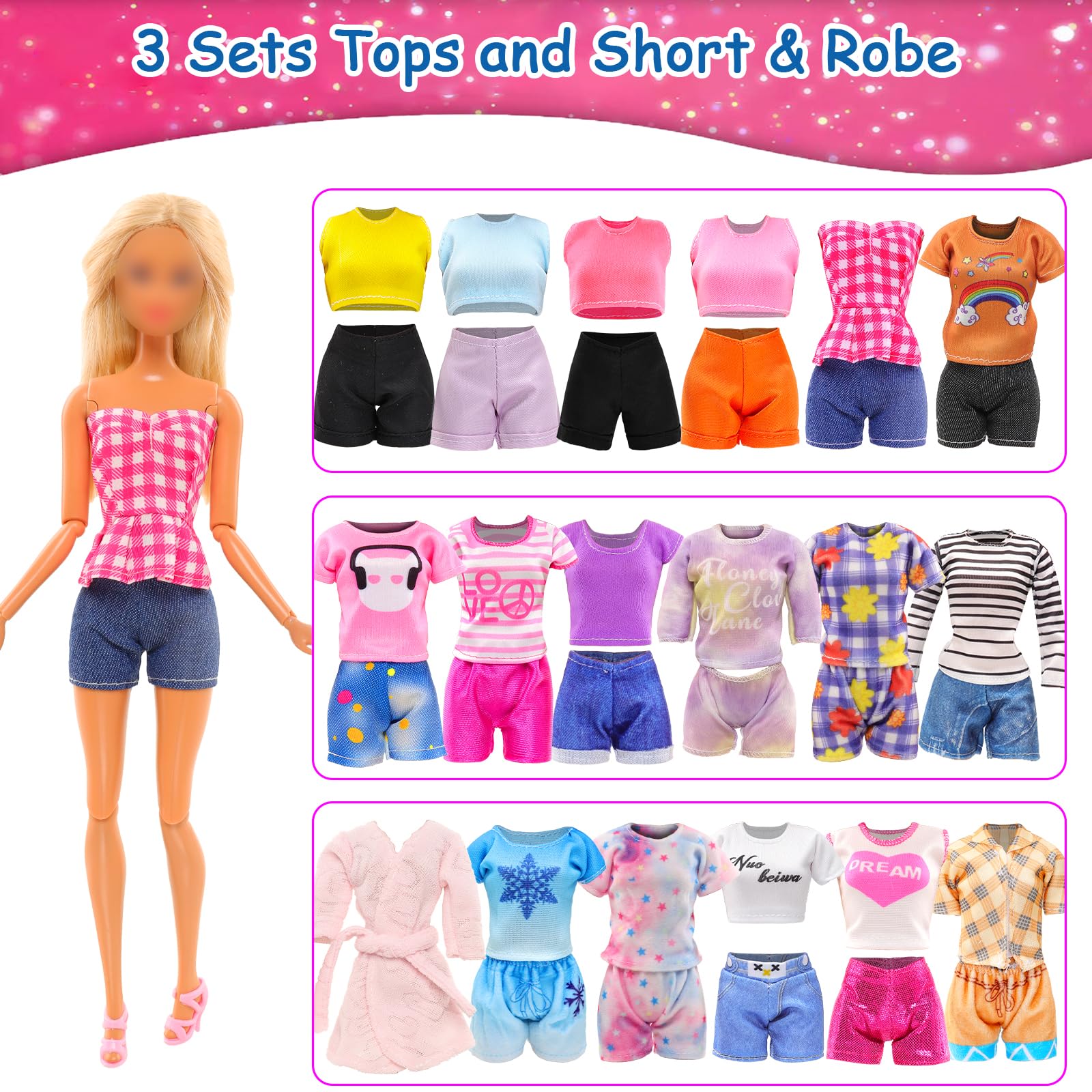 Foto 6 pulgar | Set De Ropa Para Muñecas Barwa, Traje Deportivo Con Capucha Para Muñeca De 11.5 Pulgadas - Venta Internacional.