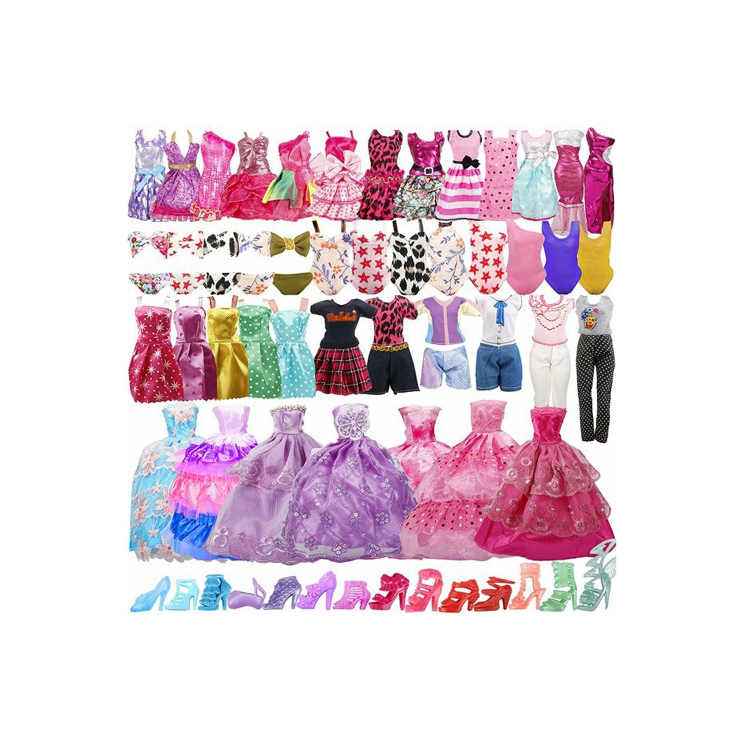 Foto 1 | Set de Ropa para Muñecas Barbie Hecho A Mano - Venta Internacional