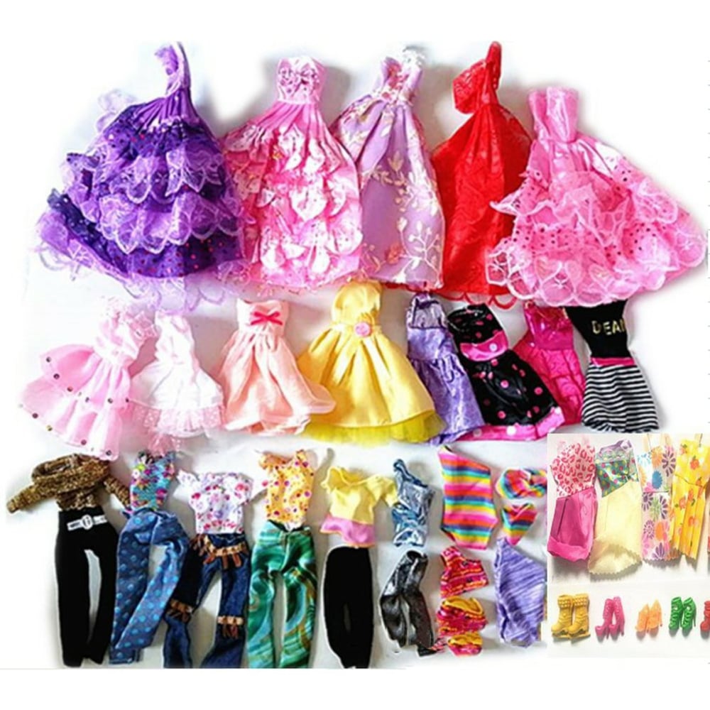 Foto 5 | Set de Ropa para Muñecas Barbie Hecho A Mano - Venta Internacional