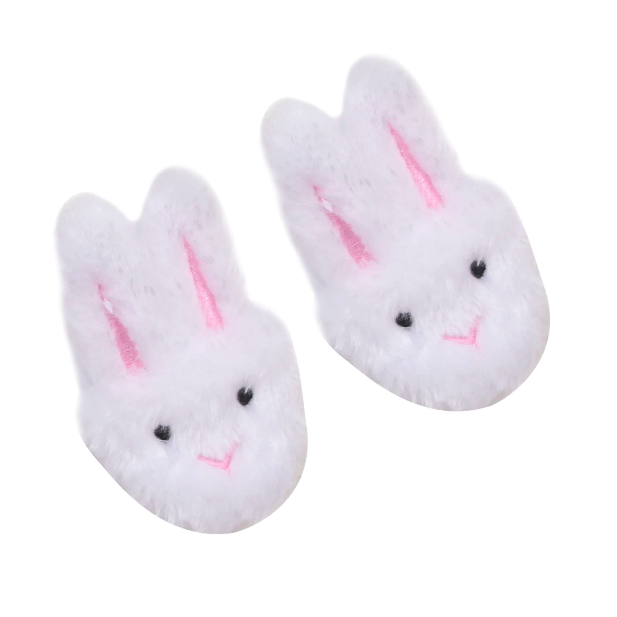 Foto 2 pulgar | Zapatillas Doll Bunny Slipper, Color Blanco, Para 18 Muñecas - Venta Internacional.