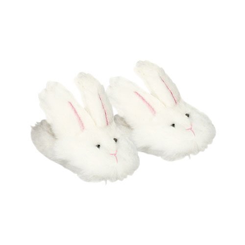 Foto 6 pulgar | Zapatillas Doll Bunny Slipper, Color Blanco, Para 18 Muñecas - Venta Internacional.