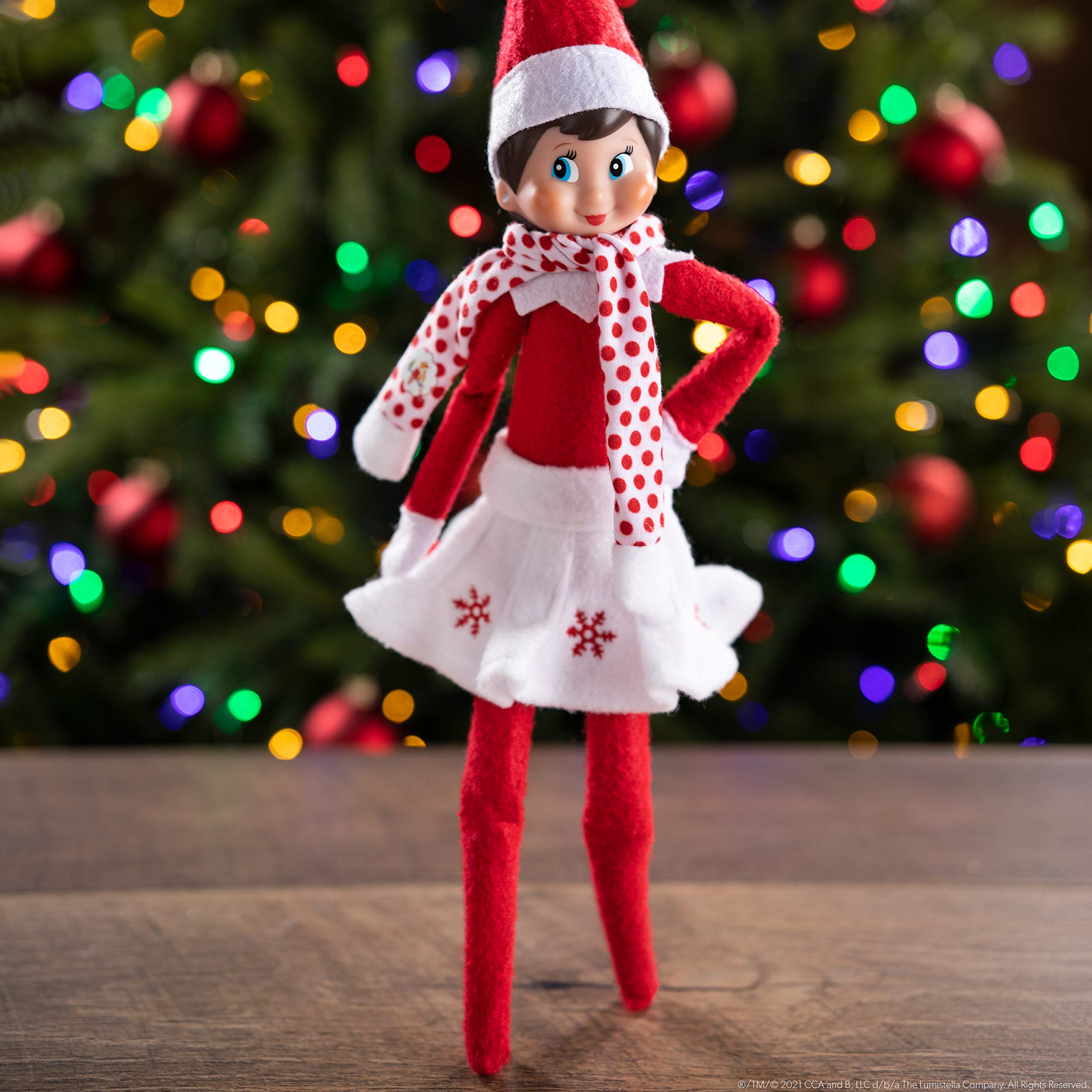 Foto 7 pulgar | Conjunto De Ropa The Elf On The Shelf Claus Couture Snowflake - Venta Internacional.