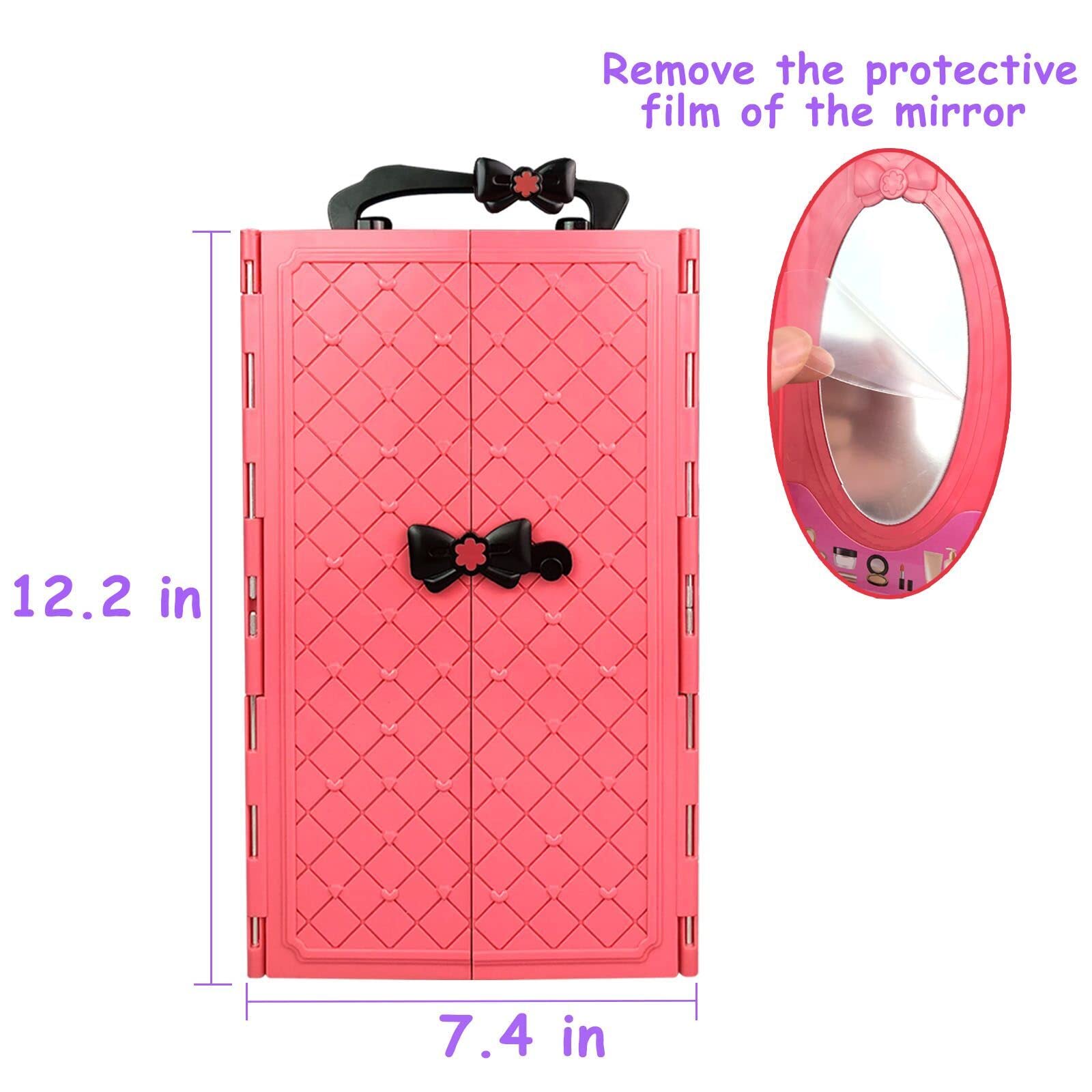 Foto 6 pulgar | Set De Ropa Y Accesorios Para Muñecas Bnuzeiyi, 85 Piezas Para Muñecas De 11.5 Pulgadas - Venta Internacional.
