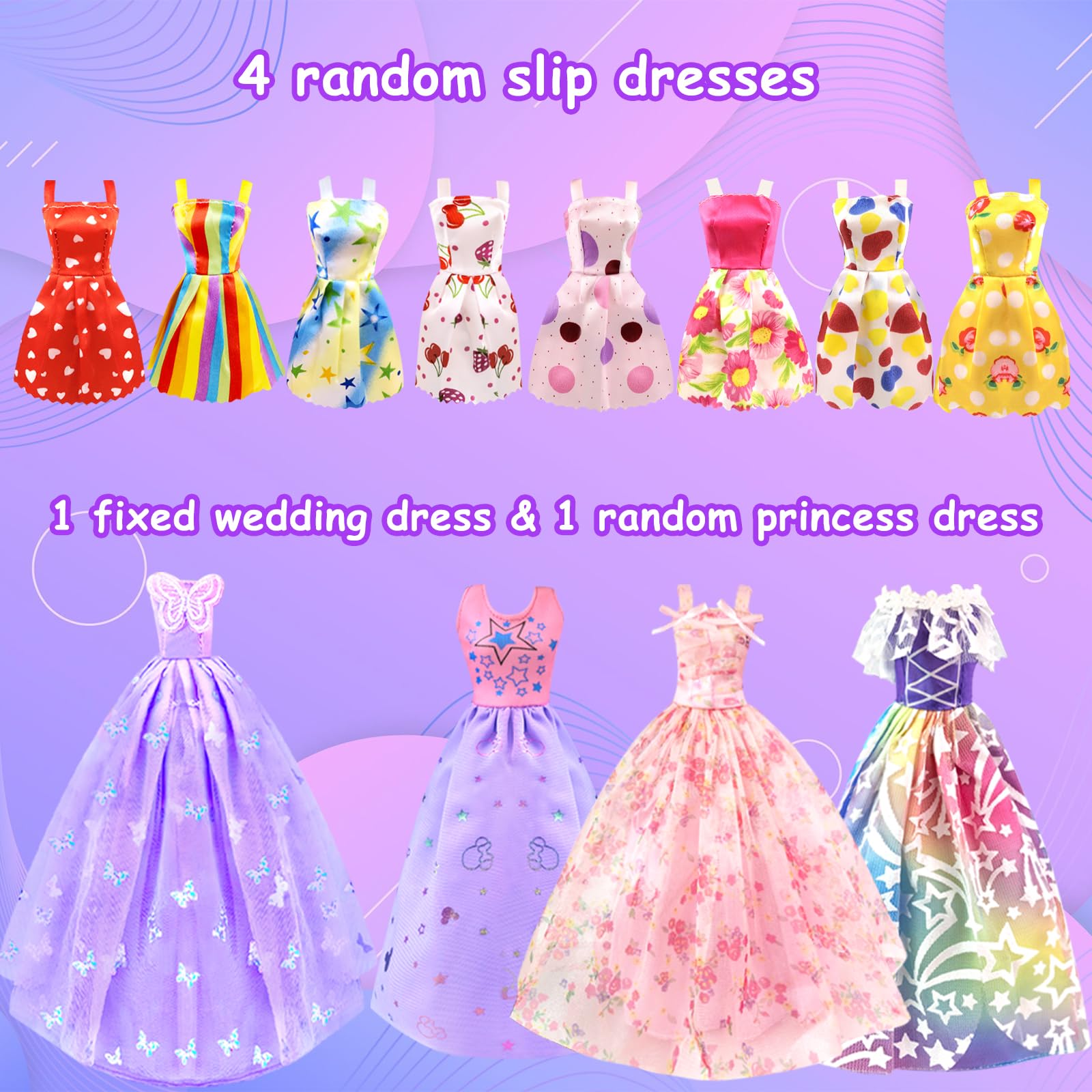 Foto 4 pulgar | Set De Ropa Y Accesorios Para Muñecas De 11.5 Pulgadas, 65 Piezas - Venta Internacional.