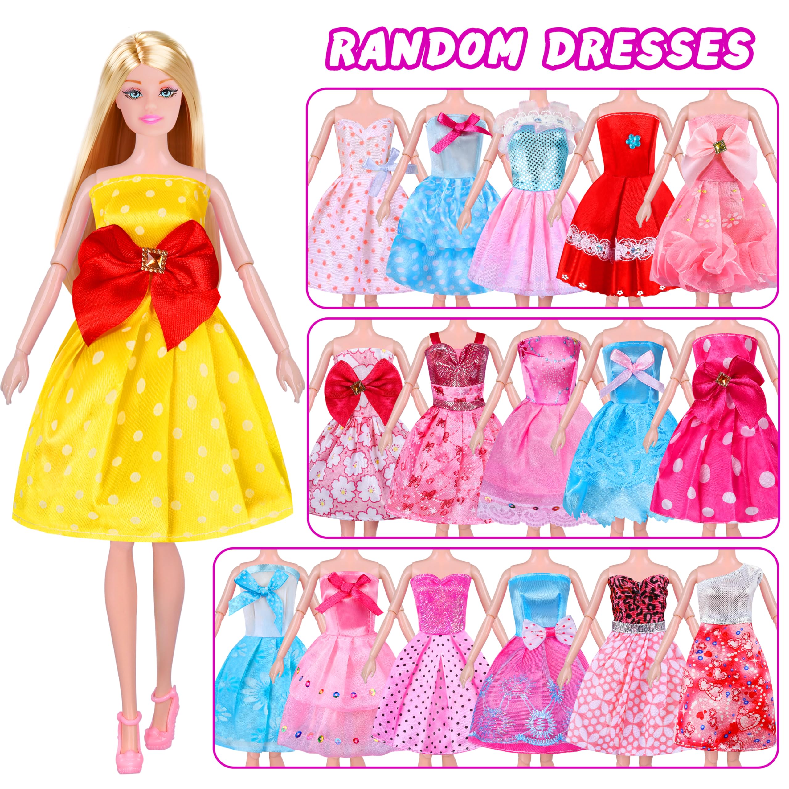Foto 5 pulgar | Ropa y Accesorios para Muñecas Minifun con Muñeca 342 Piezas - Venta Internacional