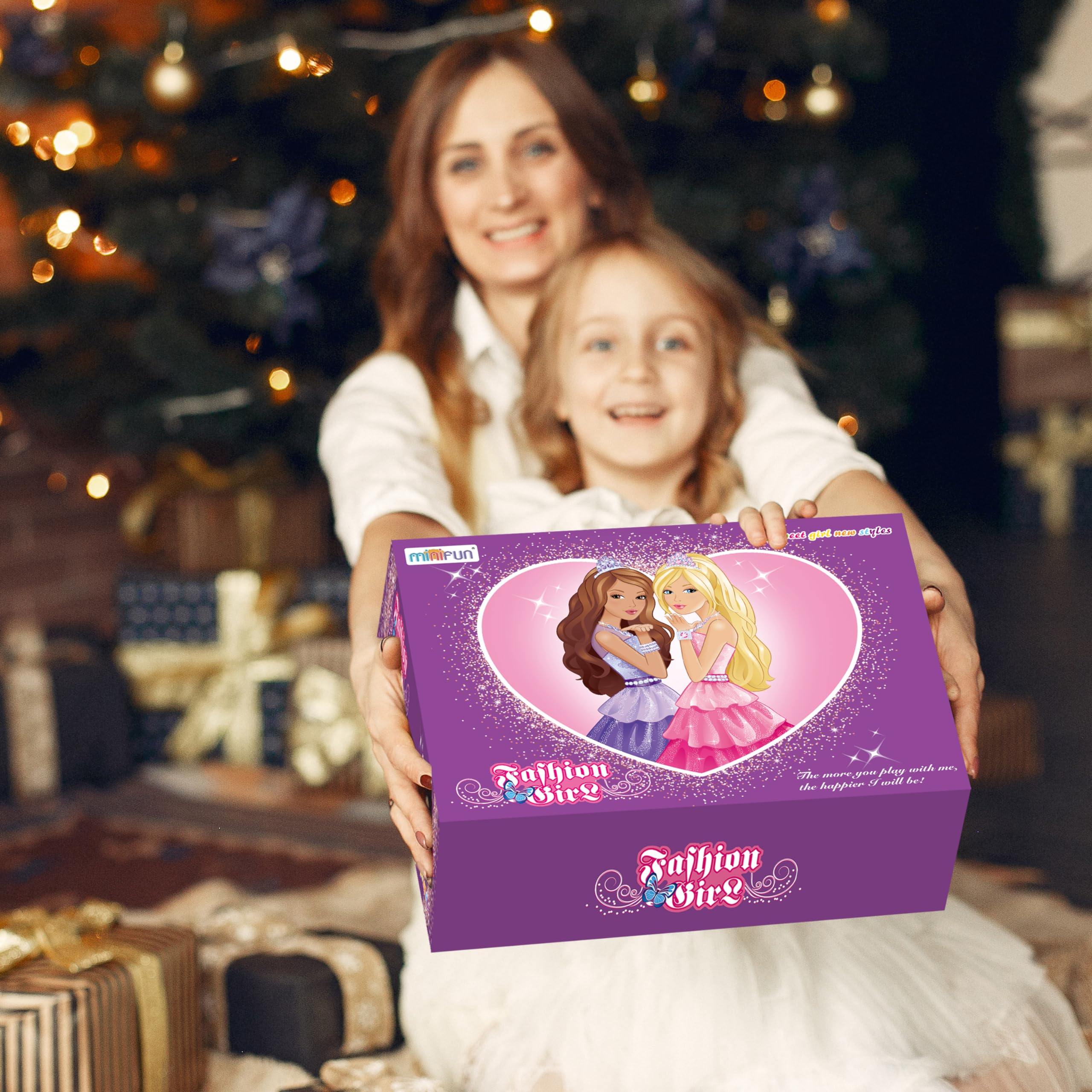 Foto 7 | Ropa y Accesorios para Muñecas Minifun con Muñeca 342 Piezas - Venta Internacional