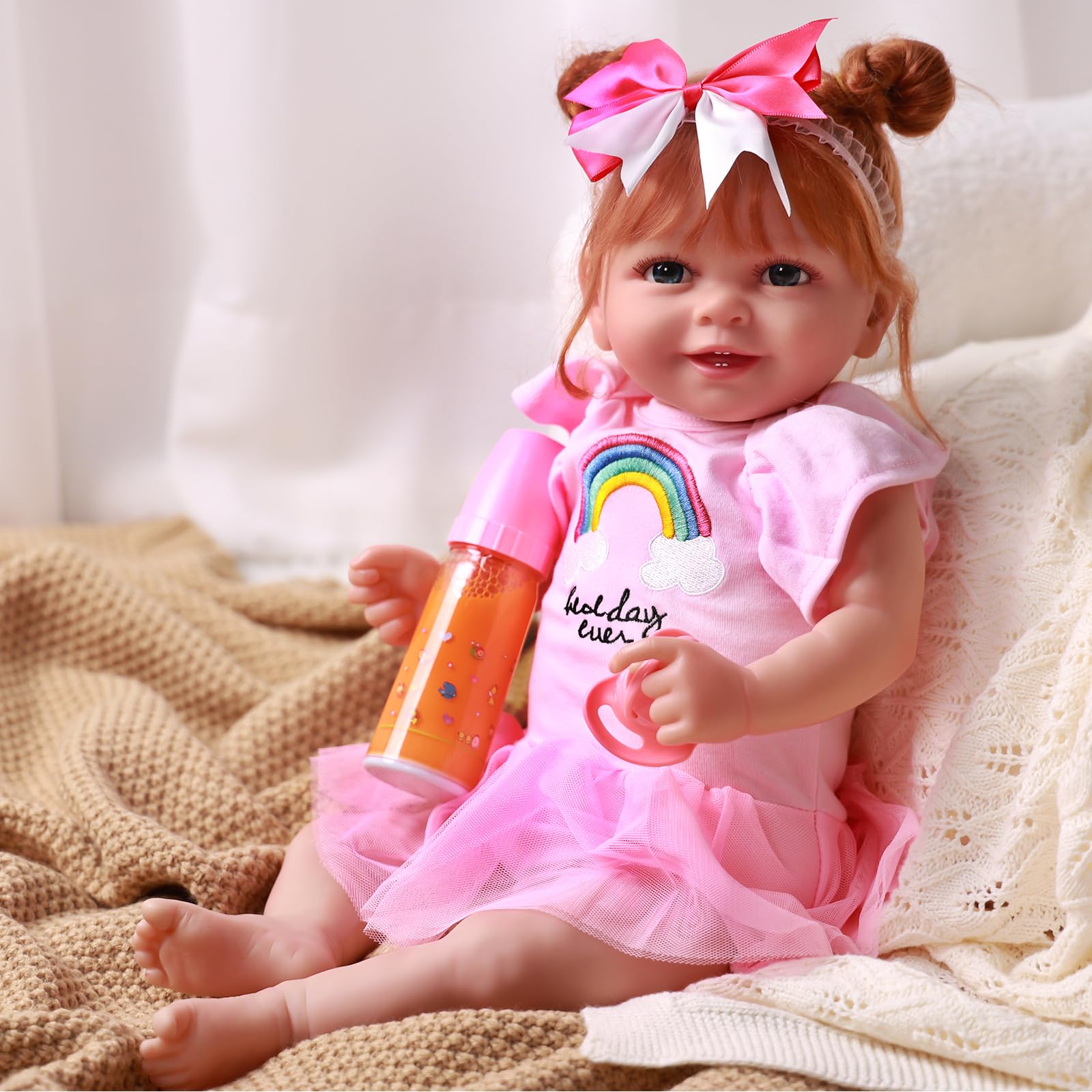 Foto 7 pulgar | Set de Ropa y Juego para Muñecas Reborn Babeside Rosa 11 Piezas - Venta Internacional
