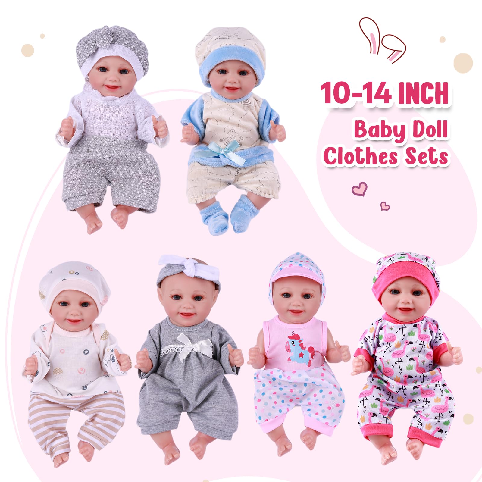 Foto 2 | Set de Ropa Babeside para Muñeca-Venta Internacional