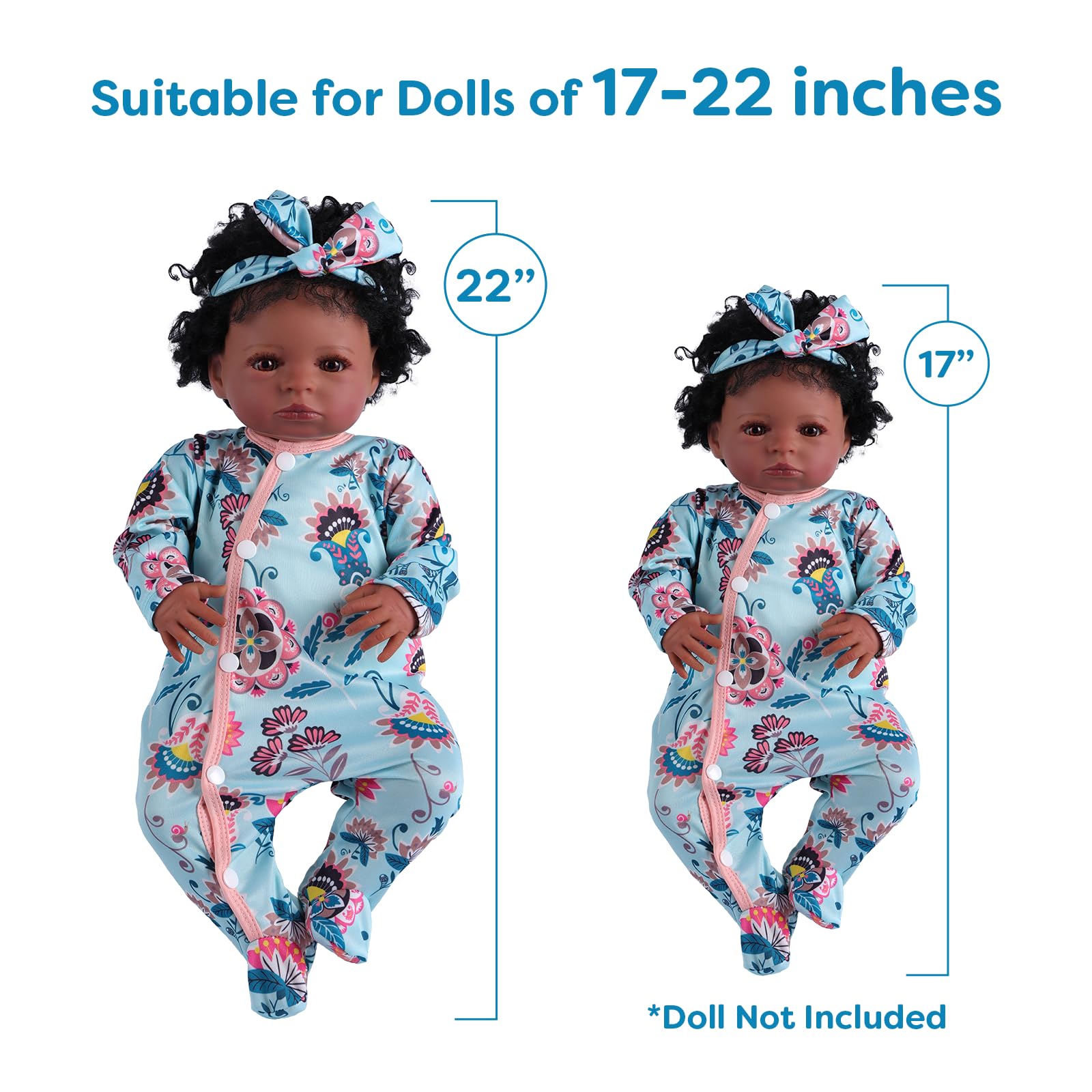 Foto 4 pulgar | Pañalero para Muñeca Bebé Babeside Reborn con Diadema - Venta Internacional