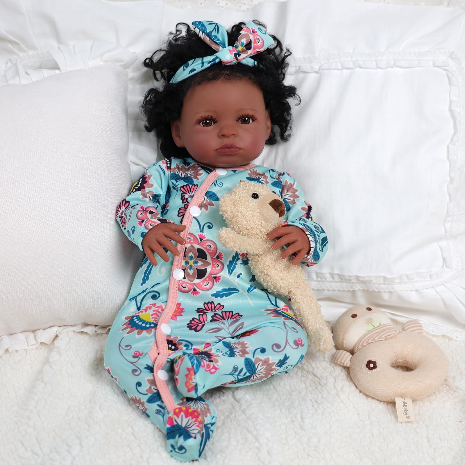 Foto 6 pulgar | Pañalero para Muñeca Bebé Babeside Reborn con Diadema - Venta Internacional