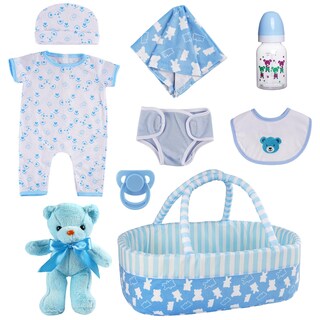 Foto 1 | Set de Ropa para Muñecas Reborn Babeside con Accesorios - Venta Internacional