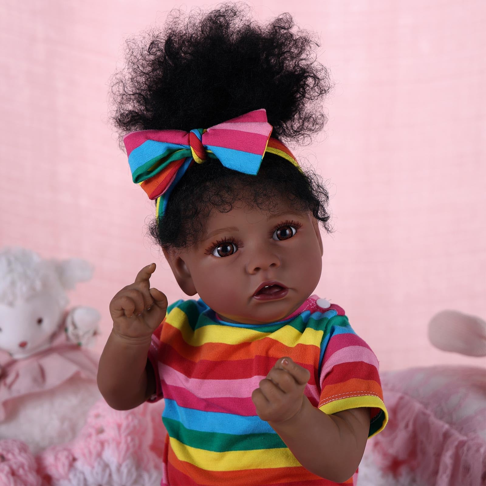 Foto 8 pulgar | Pañalero para Muñeca Bebé Babeside Reborn con Diadema - Venta Internacional