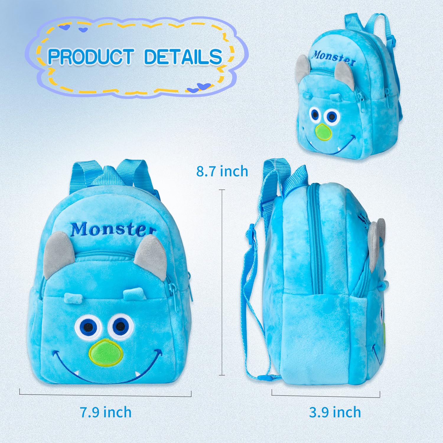 Foto 6 pulgar | Set de Ropa para Muñeca Reborn Baby Boy con Mochila - Venta Internacional