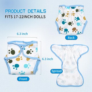 Foto 6 | Set de Ropa para Muñeca Reborn Baby Boy con Mochila - Venta Internacional