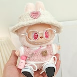 Set De Ropa Para Muñecas Labubu De 17 Cm Con Sombrero, Cámara, Gafas Y Zapatos - Venta Internacional.
