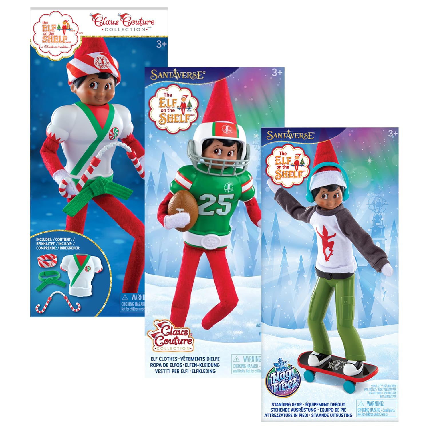 Foto 2 pulgar | Set De Ropa The Elf On The Shelf Claus Couture Active Bundle - Venta Internacional.